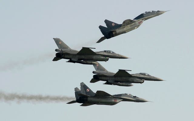 Explicación de aviones de guerra de Rusia Ucrania