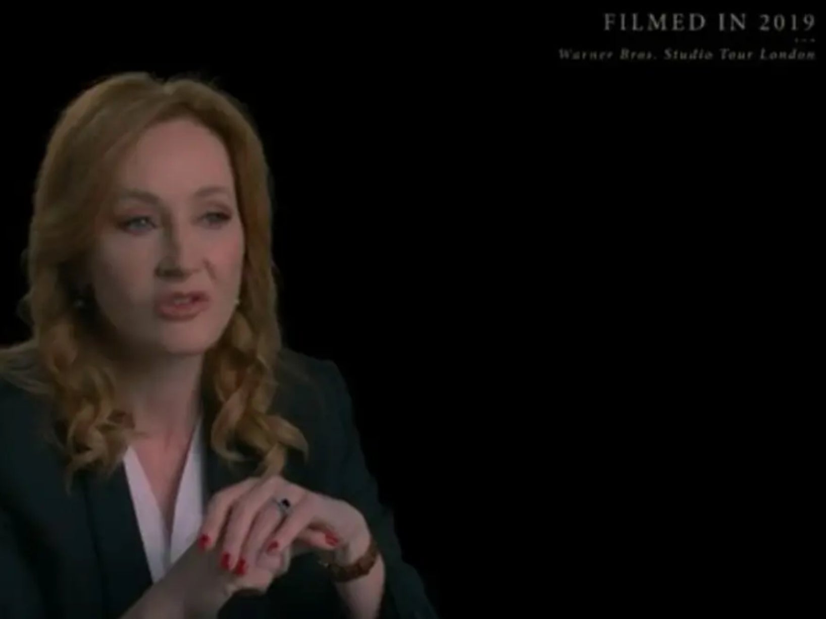 Archive footage of JK Rowling was used in ‘Return to Hogwarts’