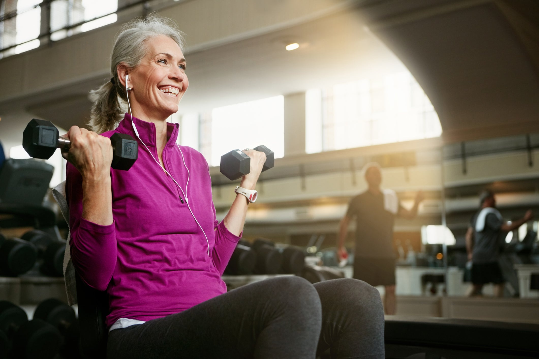 Two to three weekly full-body workotus, twinned with walking 8,000 to 12,000 steps per day, will offer ‘the vast majority of benefits from exercise’, according to Wolf