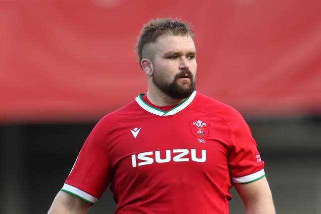 <p>Prop Tomas Francis has been selected in Wales’s Six Nation line-up against France</p>