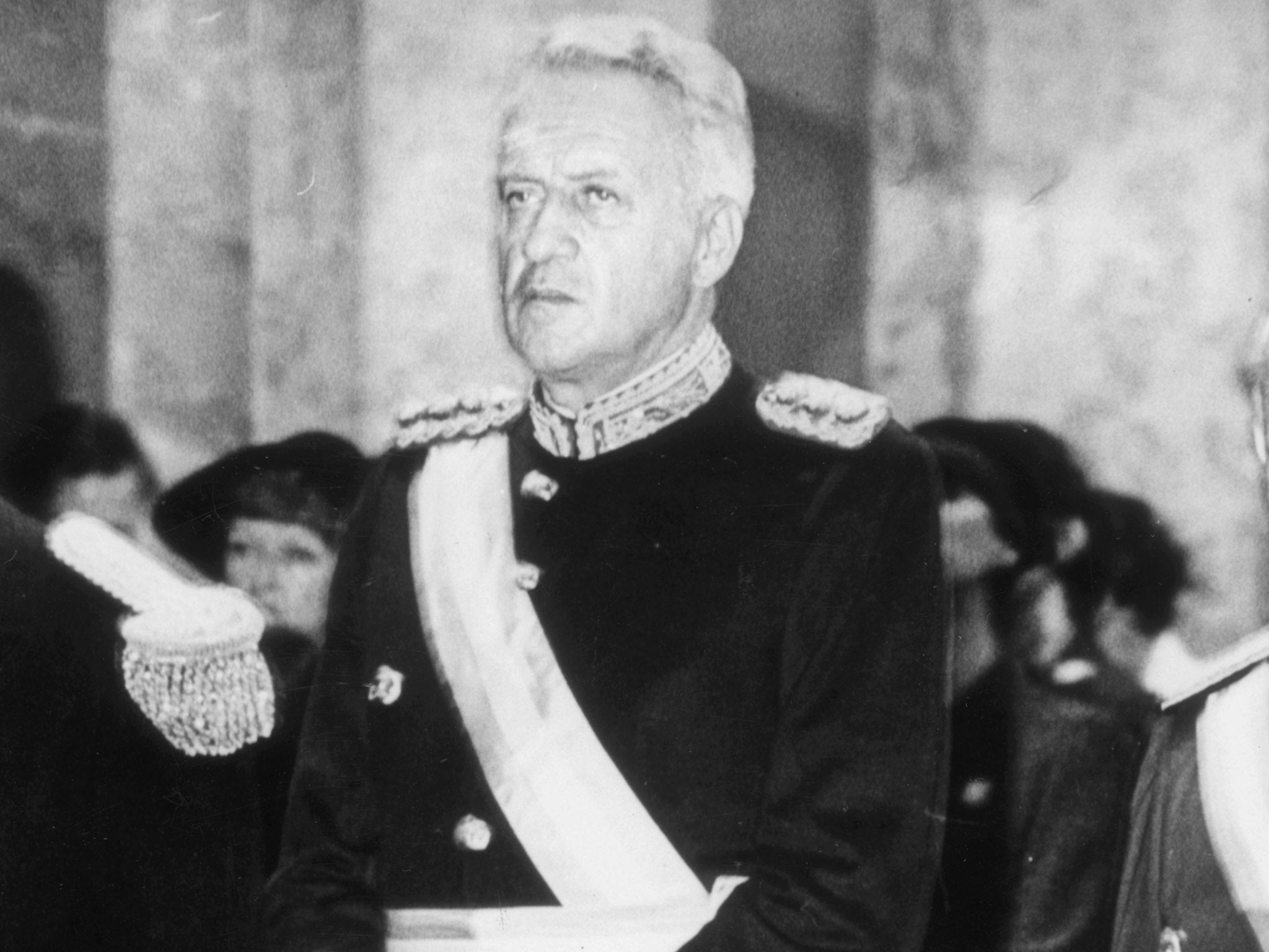 With his regime in turmoil, General Leopoldo Galtieri, pictured in 1980, tried to curry favour with the public by starting a war