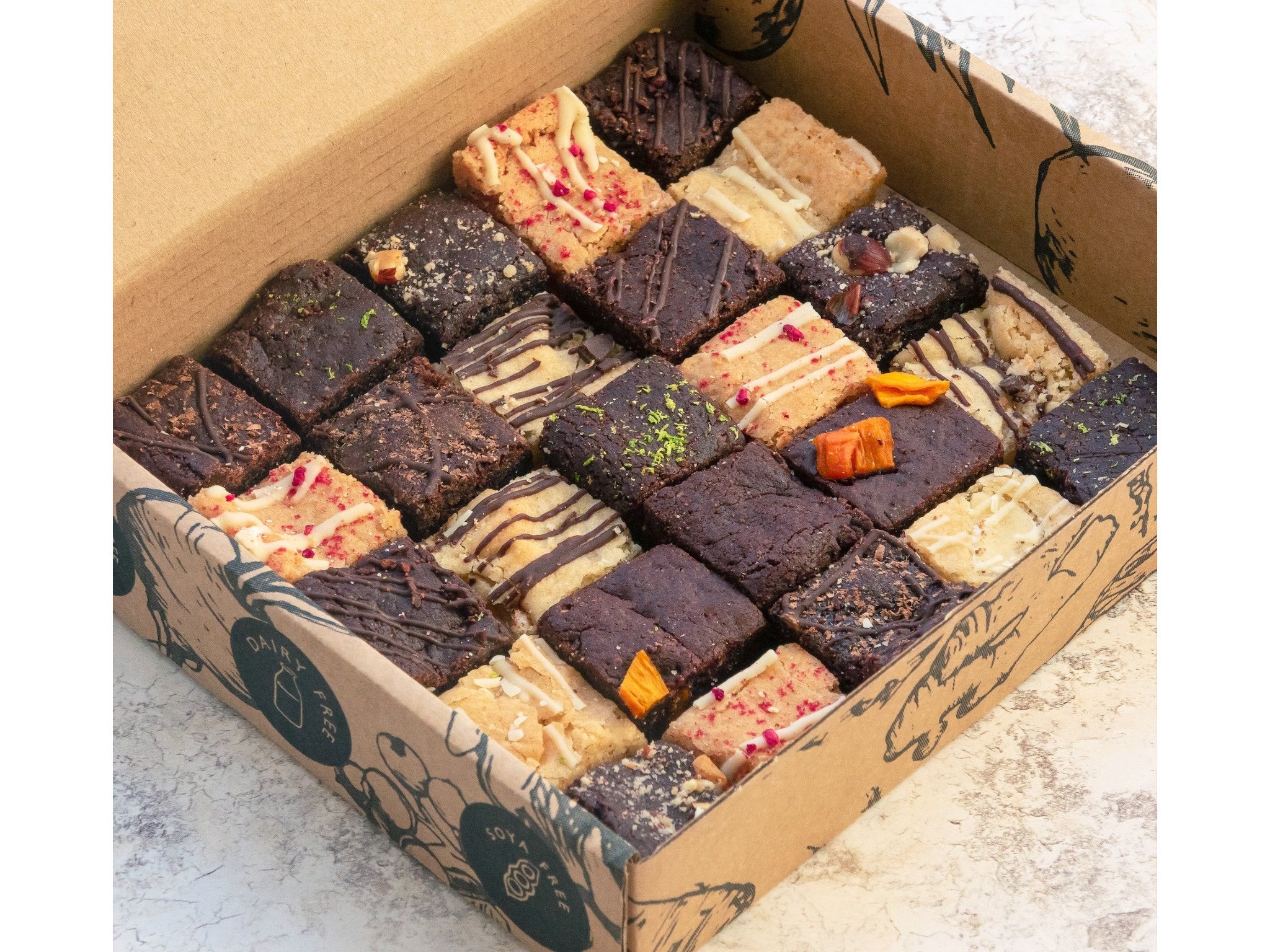 Positive Bakes brownie and blondie selection gift box indybest.jpg
