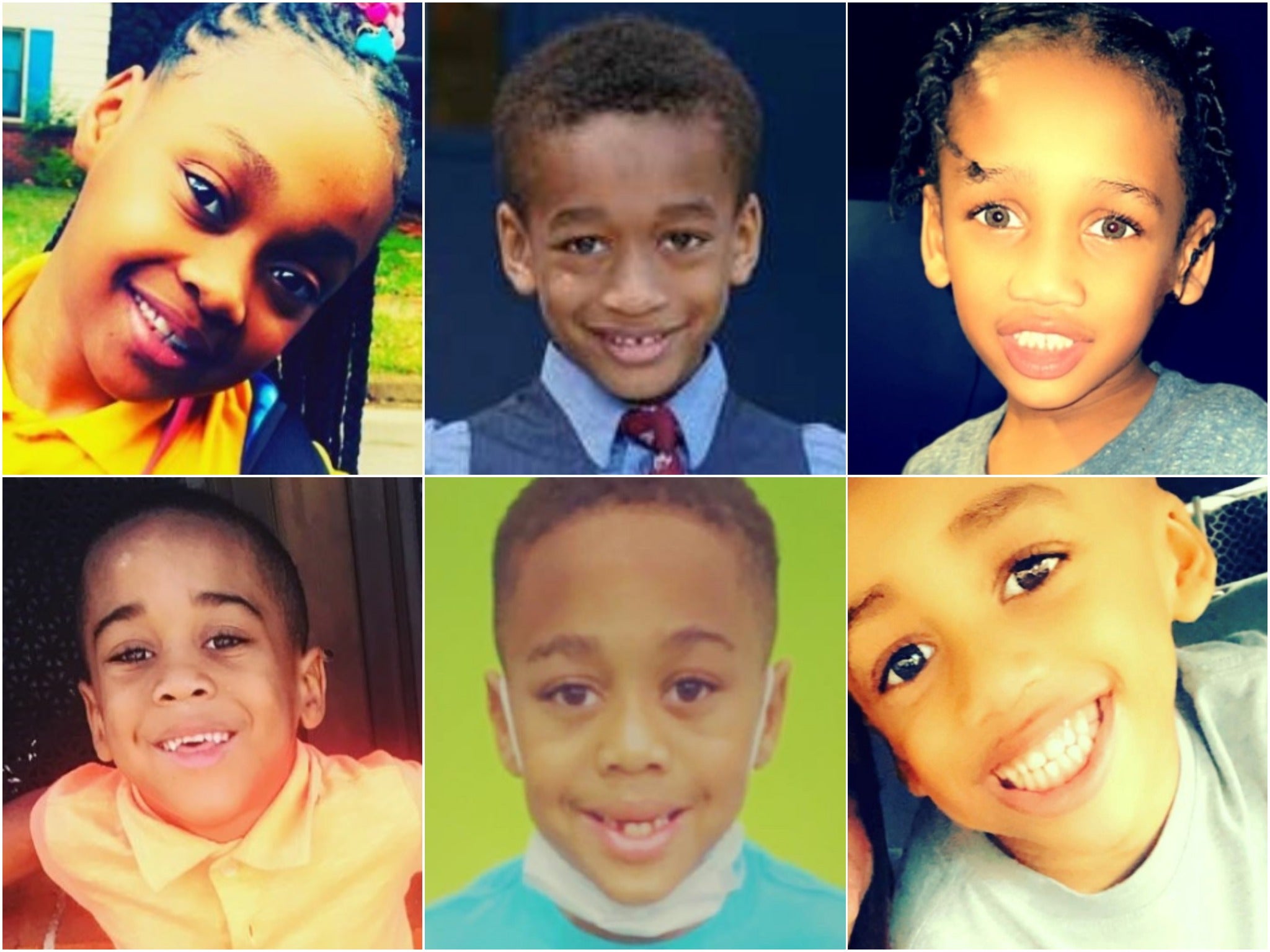 The Tennessee Bureau of Investigation has issued an endangered child alert for six siblings