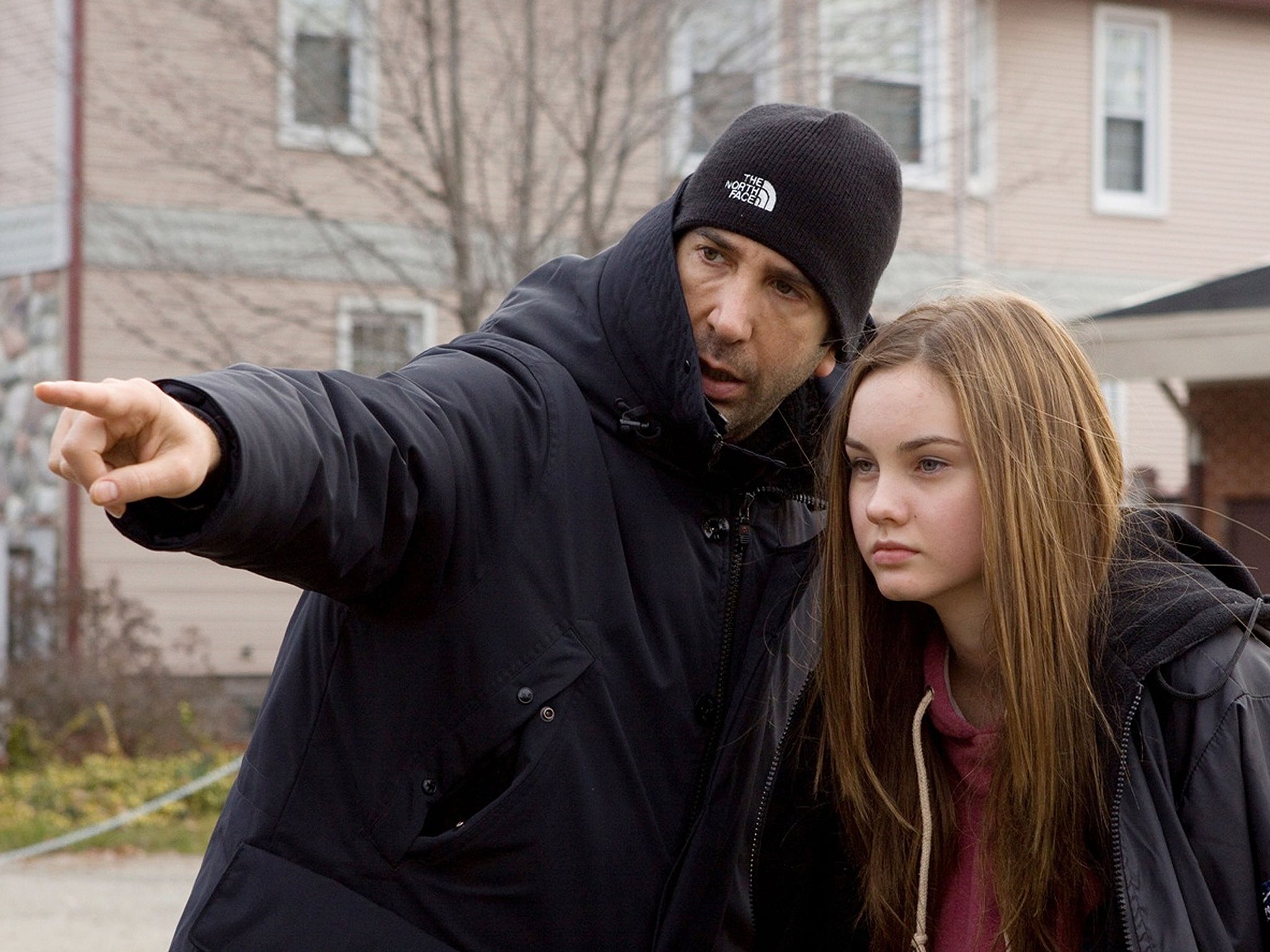 David Schwimmer directs Liana Liberato on the set of ‘Trust’