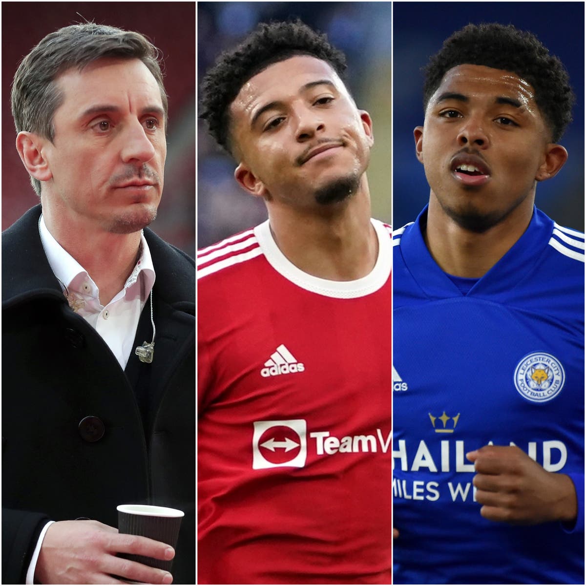 Neville fuming, Sancho apology, Fofana&rsquo;s new deal &ndash; Monday&rsquo;s sporting social