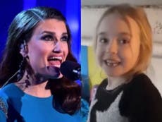 Frozen star and real-life Elsa Idina Menzel applauds Ukrainian girl singing ‘Let it Go’ in bomb shelter