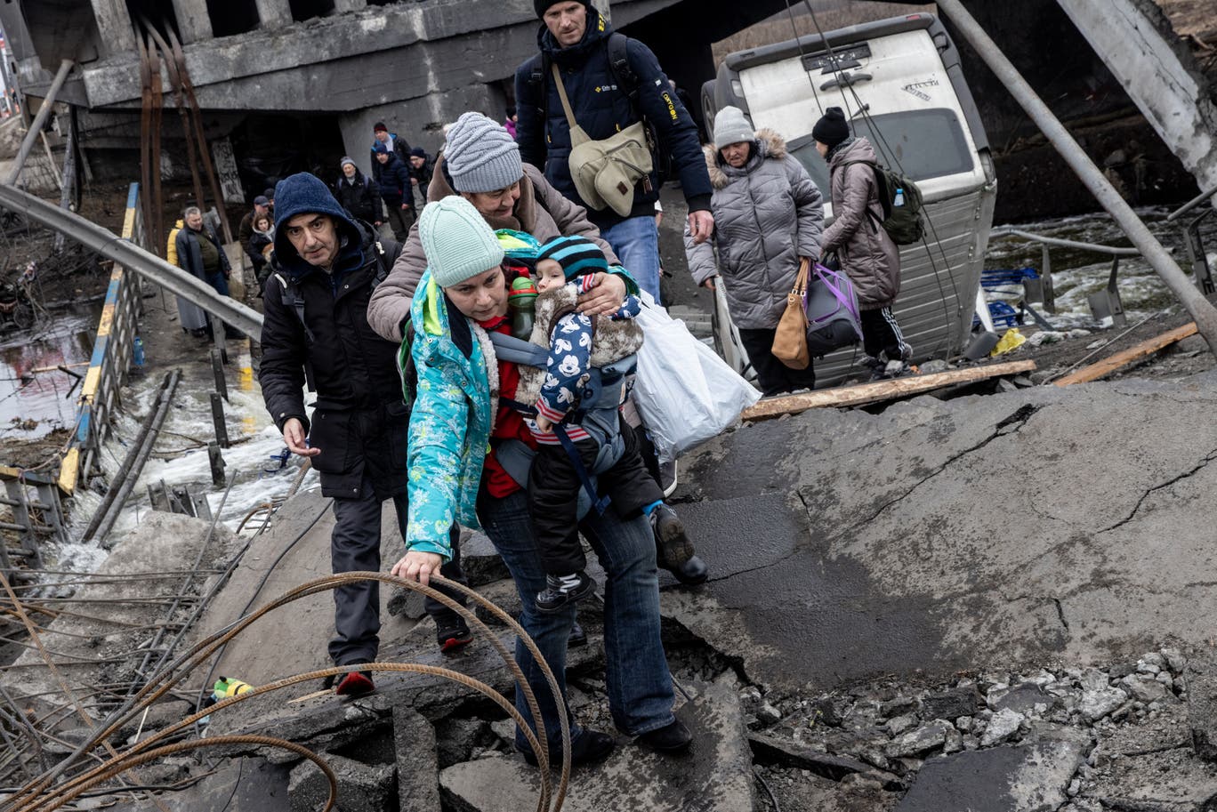 Day 13 Close: More Residential Areas Bombed, Zelensky Addresses UK Parliament