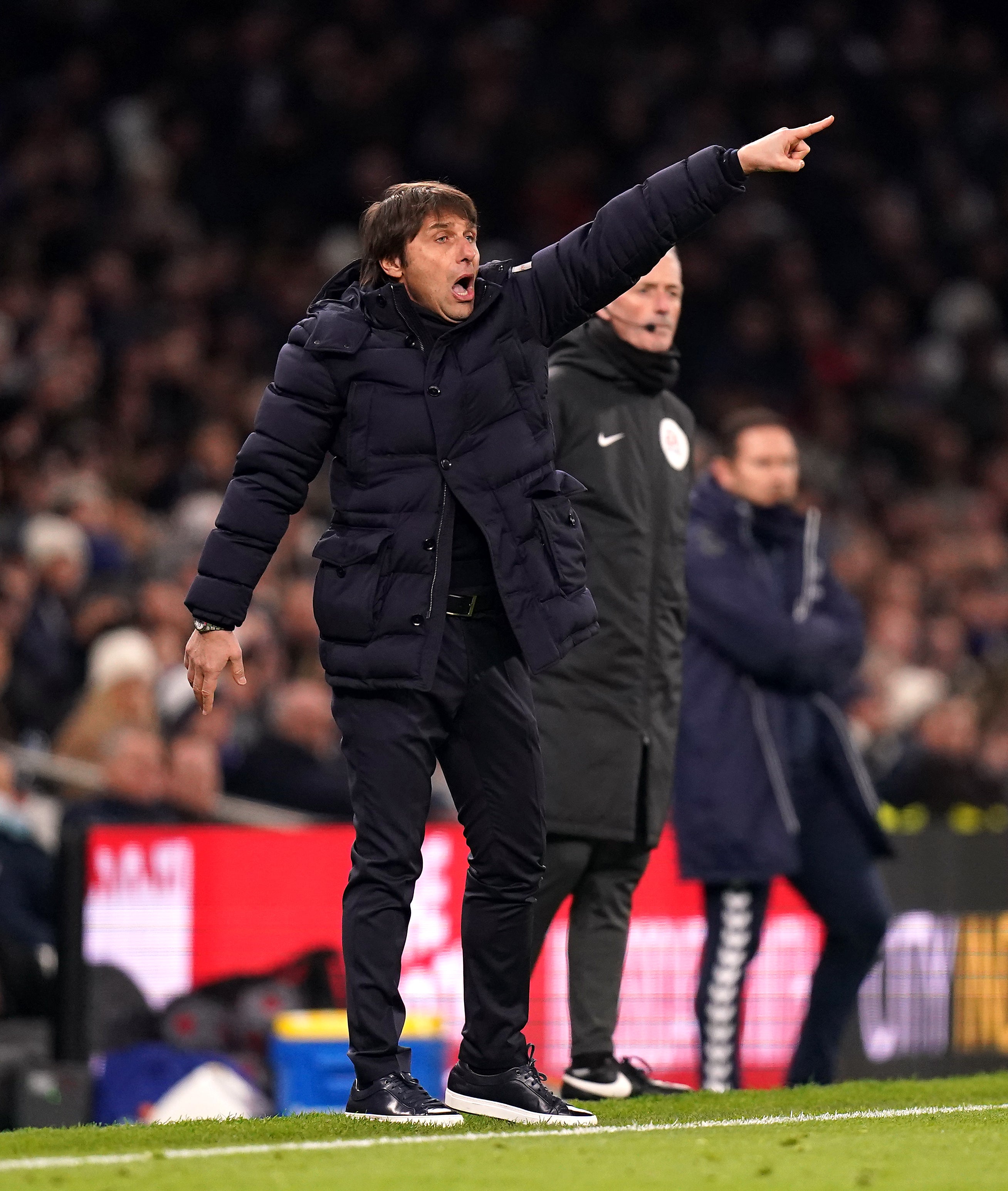 Antonio Conte’s Tottenham were comfortable winners (Adam Davy/PA)