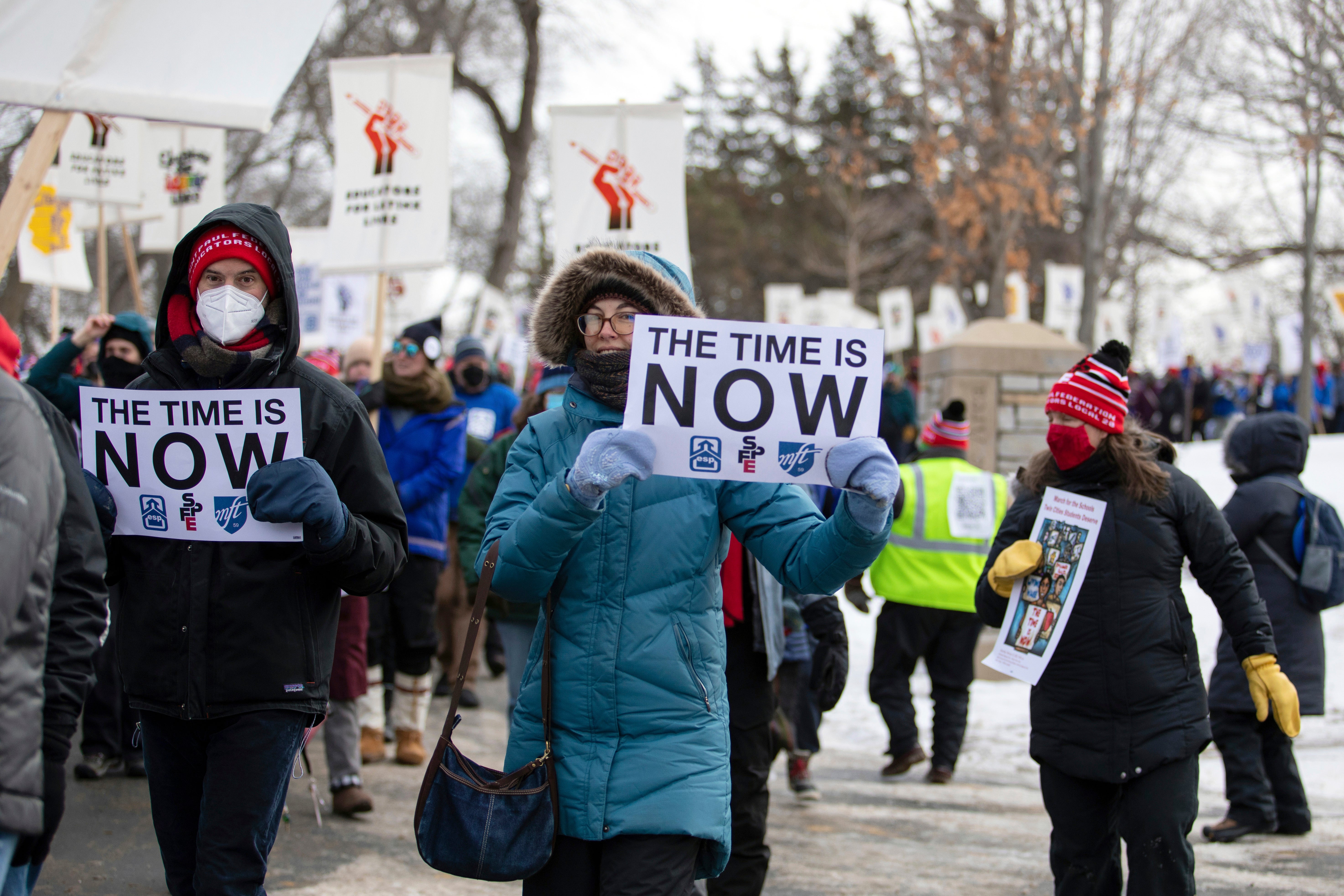 Minnesota Schools-Strike