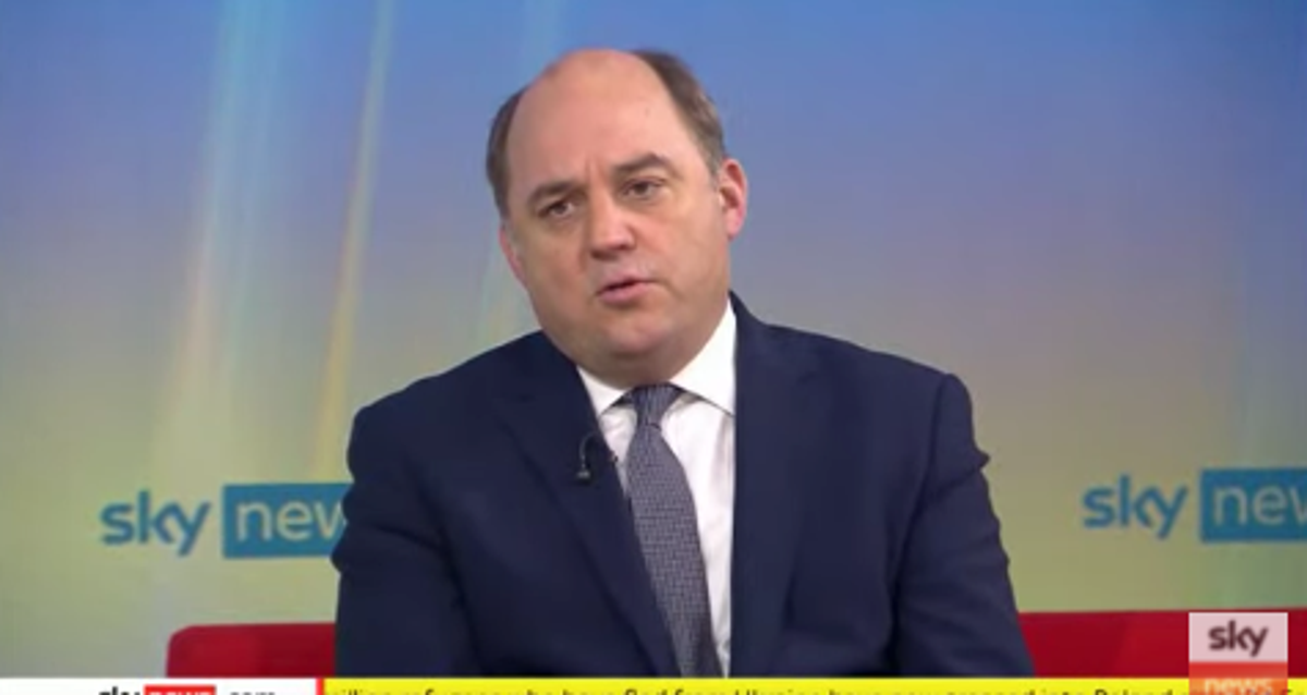 Russia &lsquo;built itself a trap&rsquo; in Ukraine and are &lsquo;getting desperate&rsquo;, Ben Wallace says