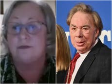 Jackie Weaver accuses Andrew Lloyd Webber of using her to ‘stay relevant’ with song
