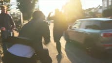 Dizzee Rascal throws photographer’s camera across street after guilty verdict in assault case