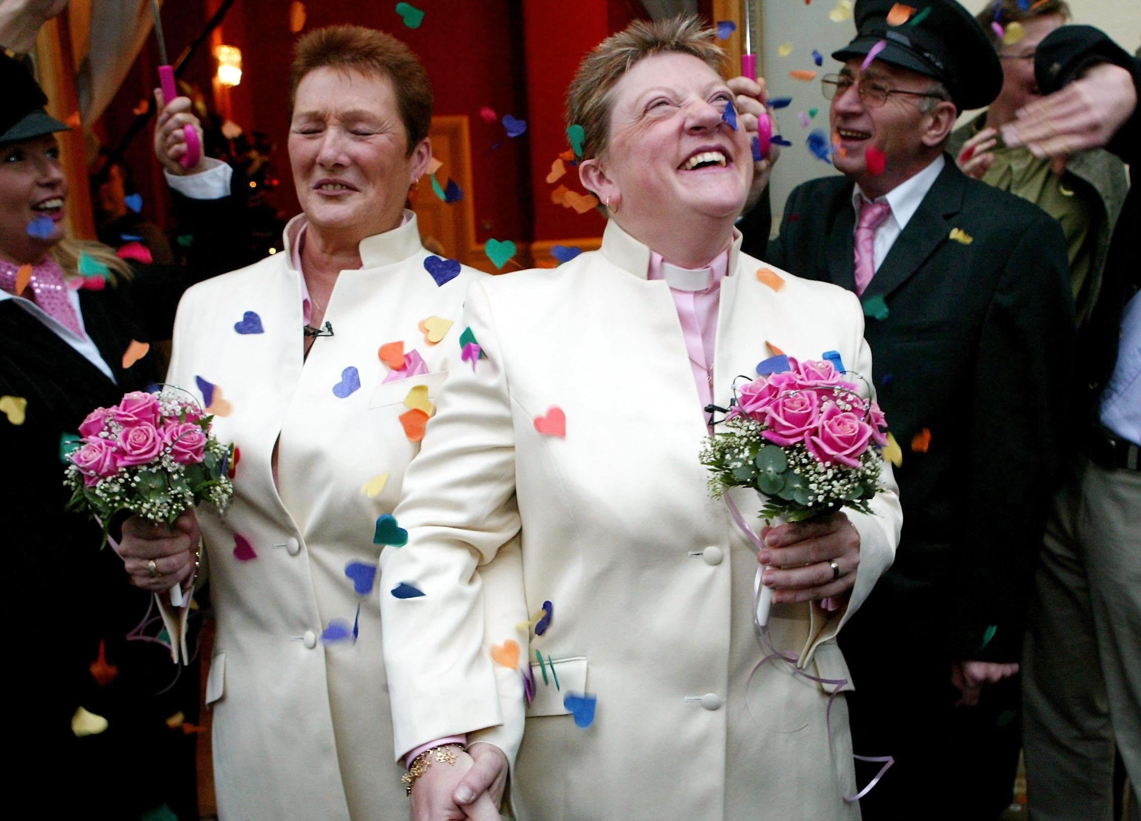 ‘I said shouldn’t we be doing something bigger? And we came up with civil partnerships,’ says Baroness Morgan of Huyton