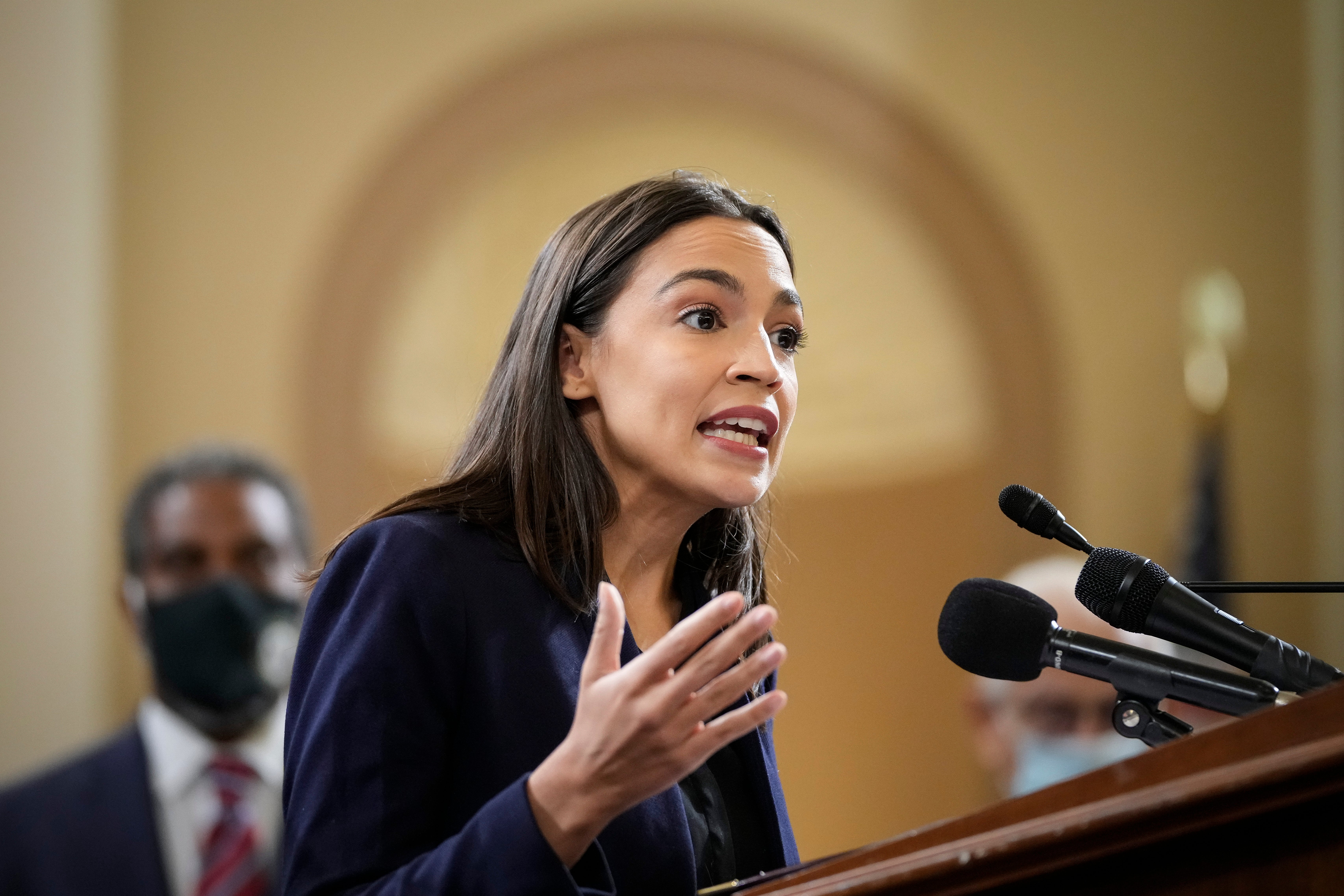 Alexandria Ocasio-Cortez is a US Democratic politician and activist