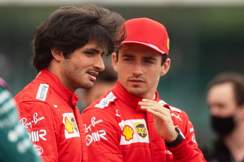 Carlos Sainz 'angry' after Charles Leclerc becomes 'established' at the top  of the Ferrari order | The Independent