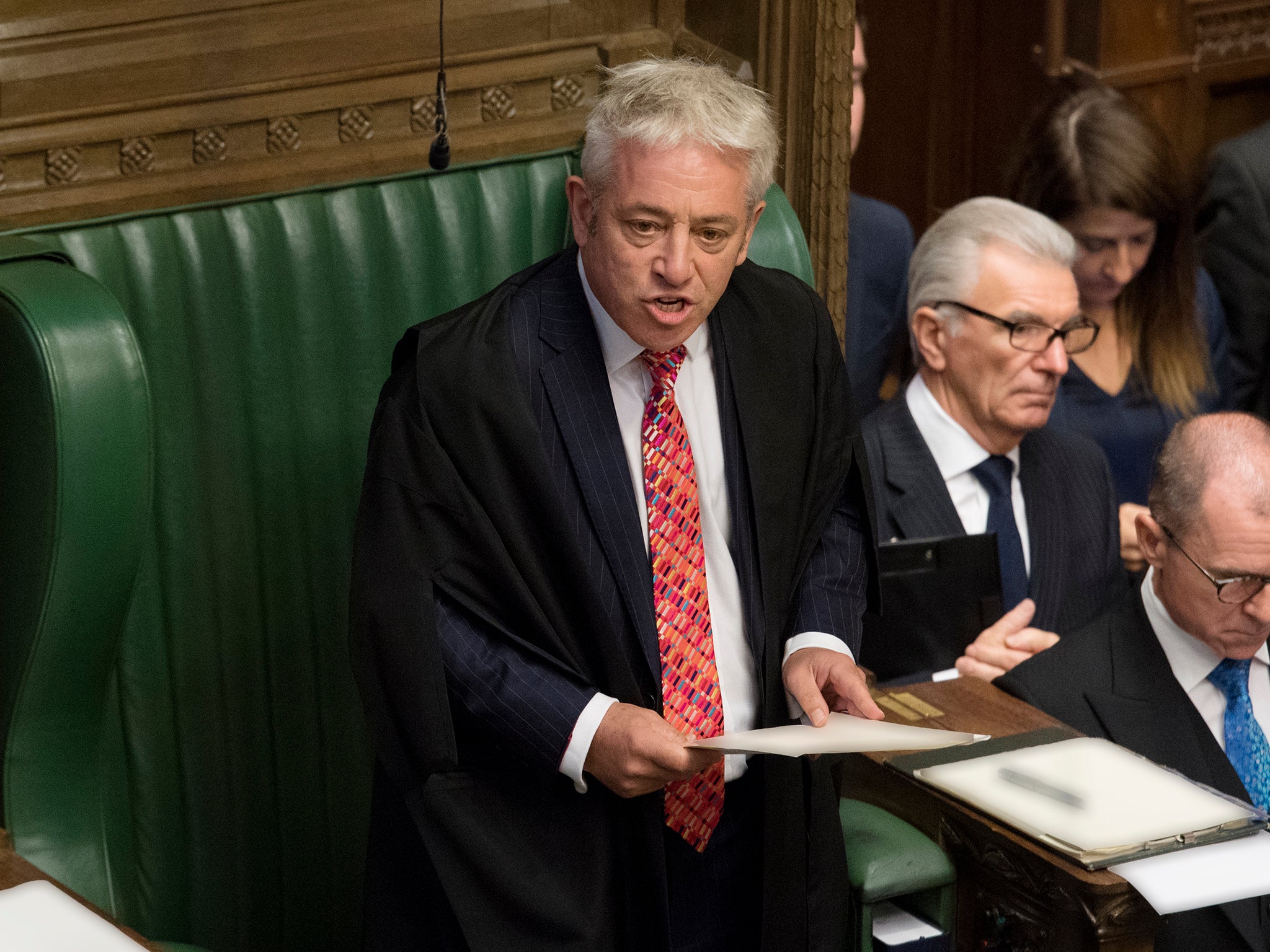 During his time as speaker, he was seen as a thorn in the side of the government over Brexit