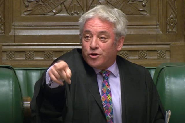 Three Commons workers made formal complaints against former speaker John Bercow (House of Commons/PA)