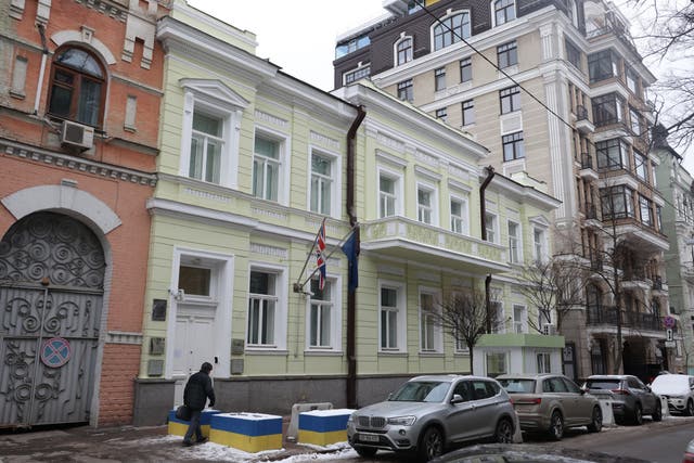 <p>A number of British diplomats at the Ukrainian embassy are said to be deeply unhappy at the way their Ukrainian colleagues are being treated</p>