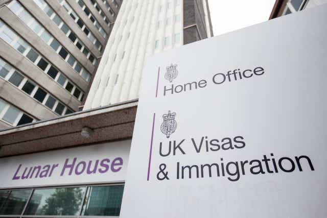 The headquarters of UK Visas and Immigration, a division of the Home Office (Rick Findler/PA)