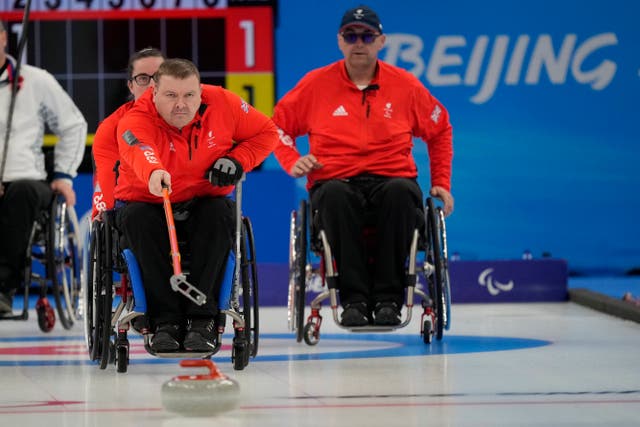 <p>Great Britain have dropped to seventh in the wheelchair curling standings</p>
