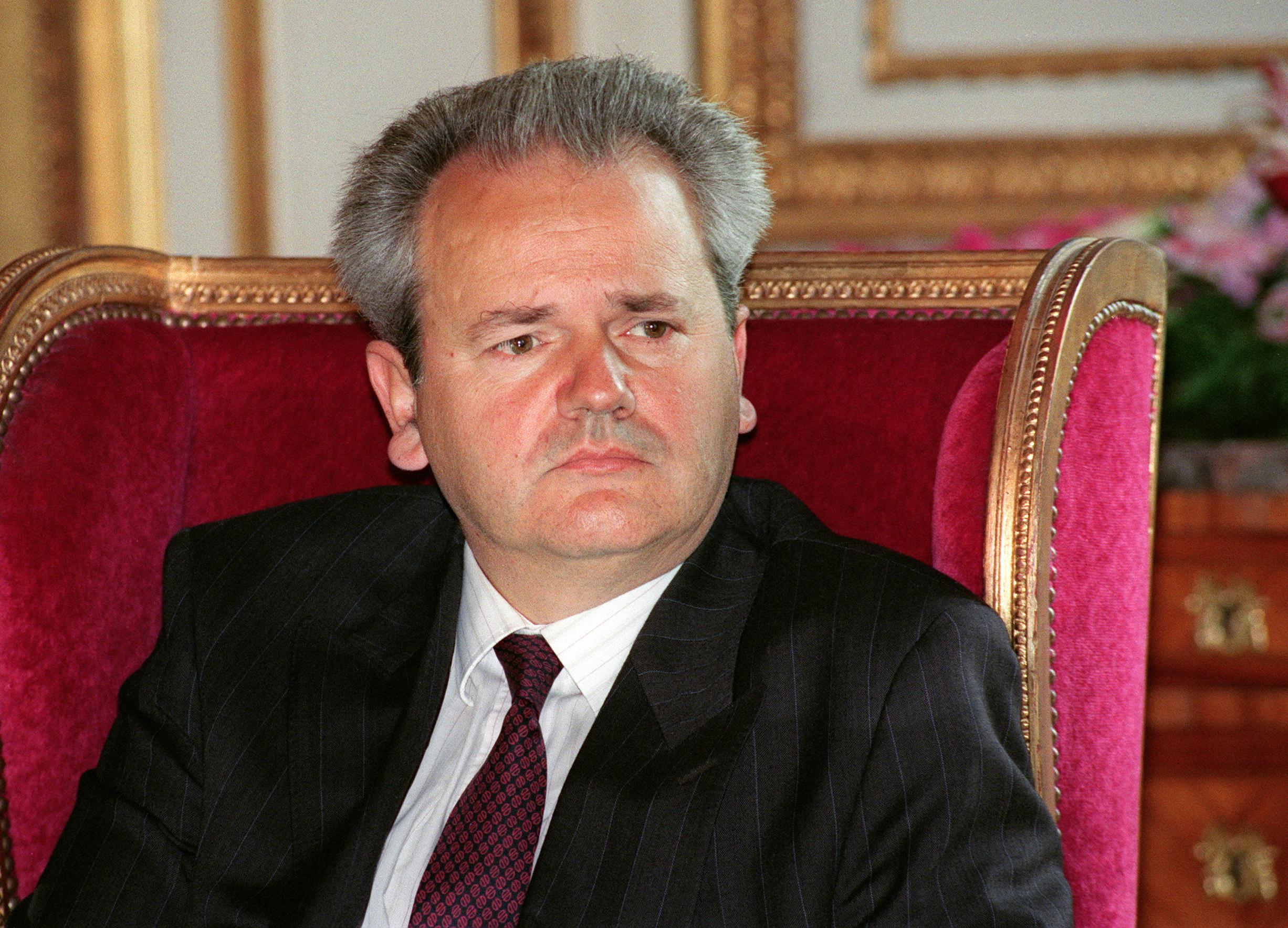 The Yugoslav president, Slobodan Milosevic, who died at the UN war crimes tribunal’s detention centre in The Hague, in 2006