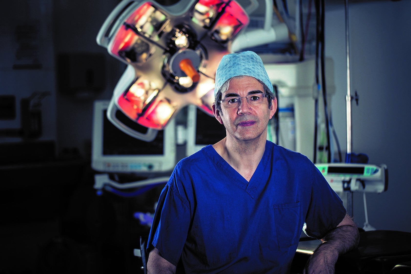 Professor David Nott has worked in a number of conflict zones (David Nott Foundation/PA)