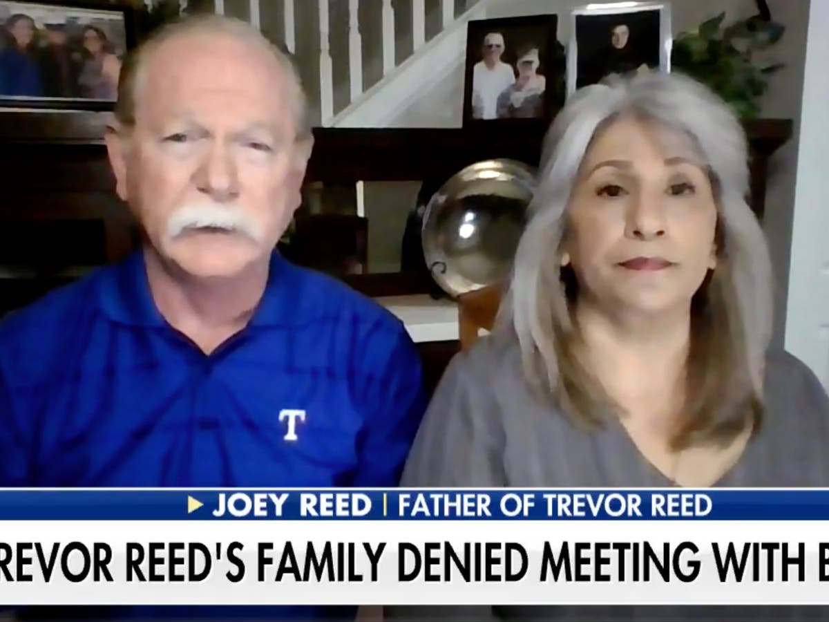 Trevor Reed: Biden tells parents of US marine imprisoned by Russia ‘I just can’t imagine what you’re going through’ Trevor Reed: Biden tells parents of US marine imprisoned by Russia ‘I just can’t imagine what you’re going through’