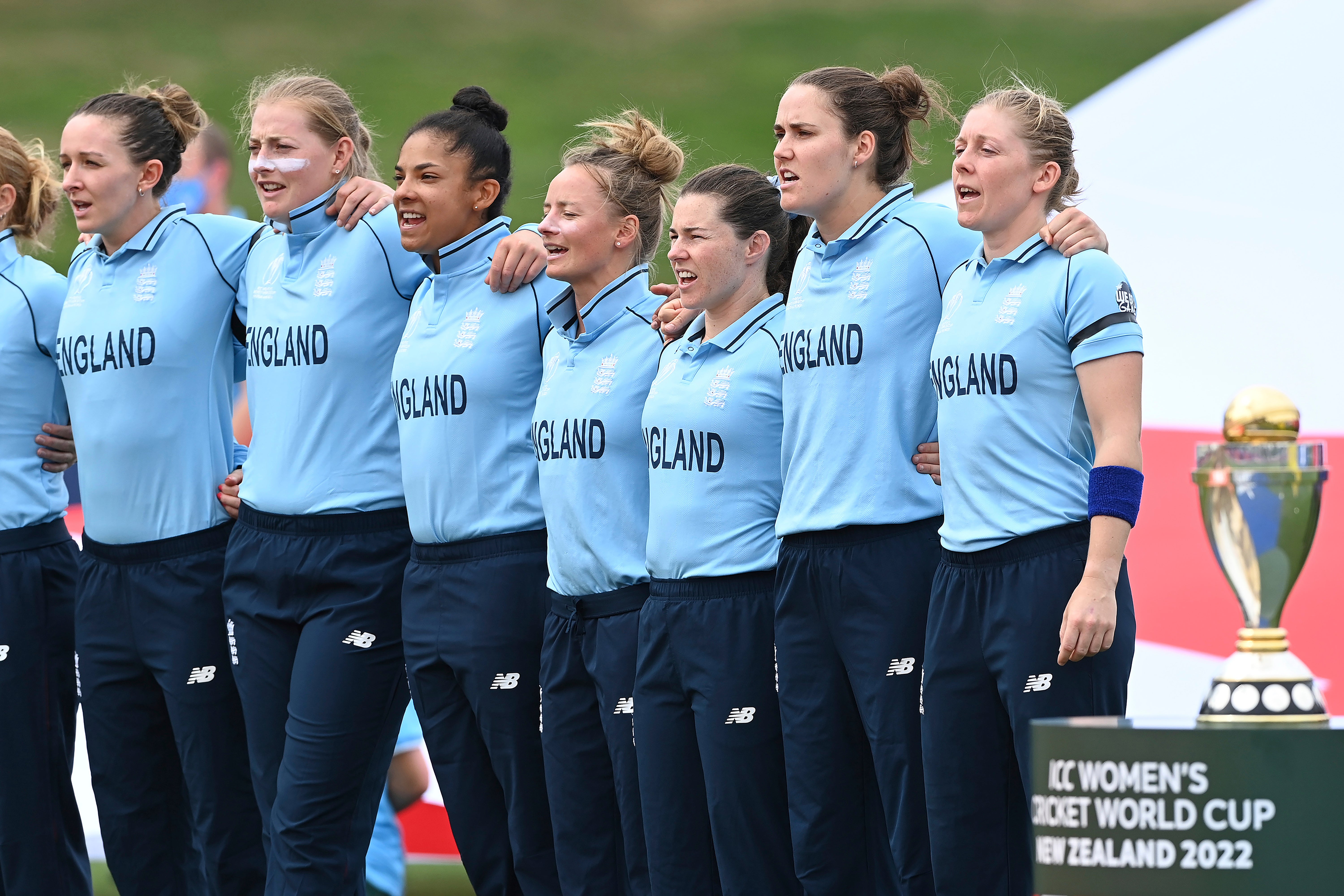 Heather Knight’s team lost their World Cup opener to Australia