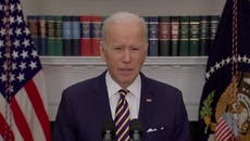 Joe Biden announces US ban on Russian oil imports in significant blow to Moscow