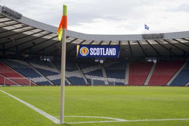 Scotland’s World Cup play-off against Ukraine has been postponed and will now take place in June (Jeff Holmes/PA)