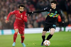 Liverpool vs Inter Milan LIVE: Champions League latest score and goal updates as Matip hits the bar