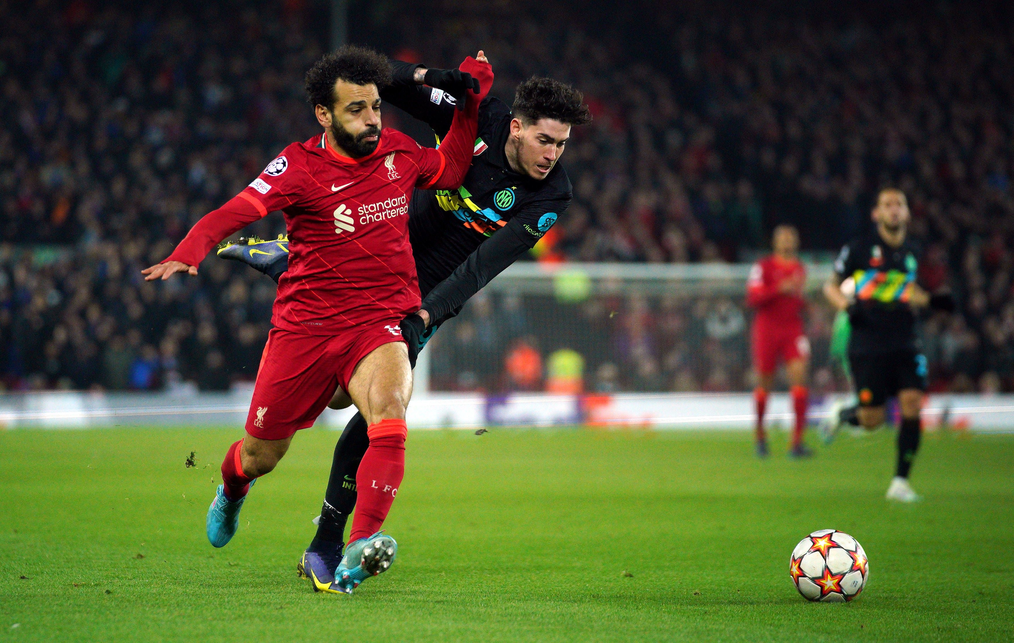 Liverpool host Inter with a place in the Champions League quarter-finals at stake