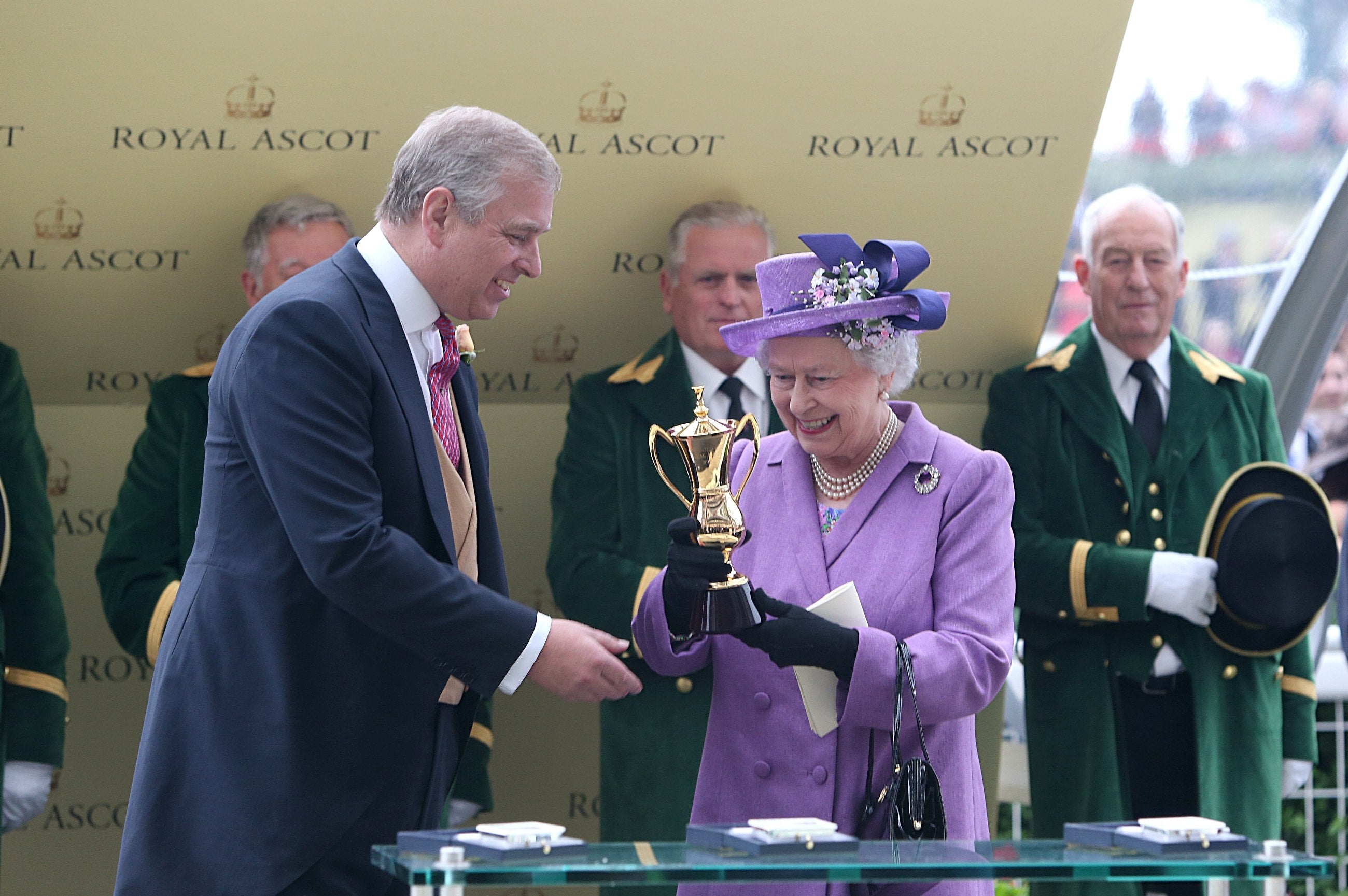 The Queen and the Duke of York (Steve Parsons/PA)