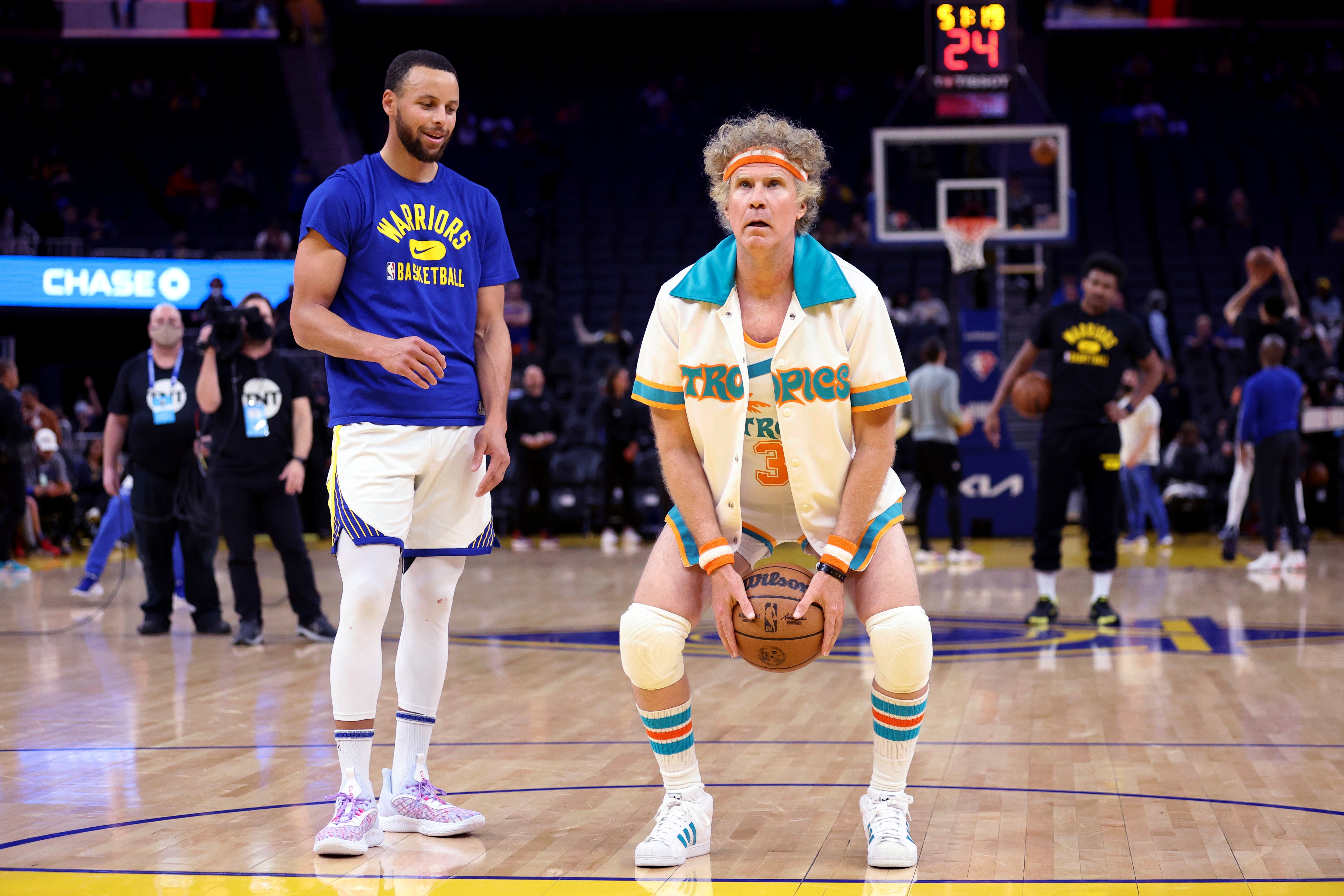 Will Ferrell makes surprise appearance during Warriors game The Independent