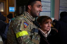 Tory MP’s son joining British servicemen to fight Ukraine war ‘didn’t tell his mum’ before leaving