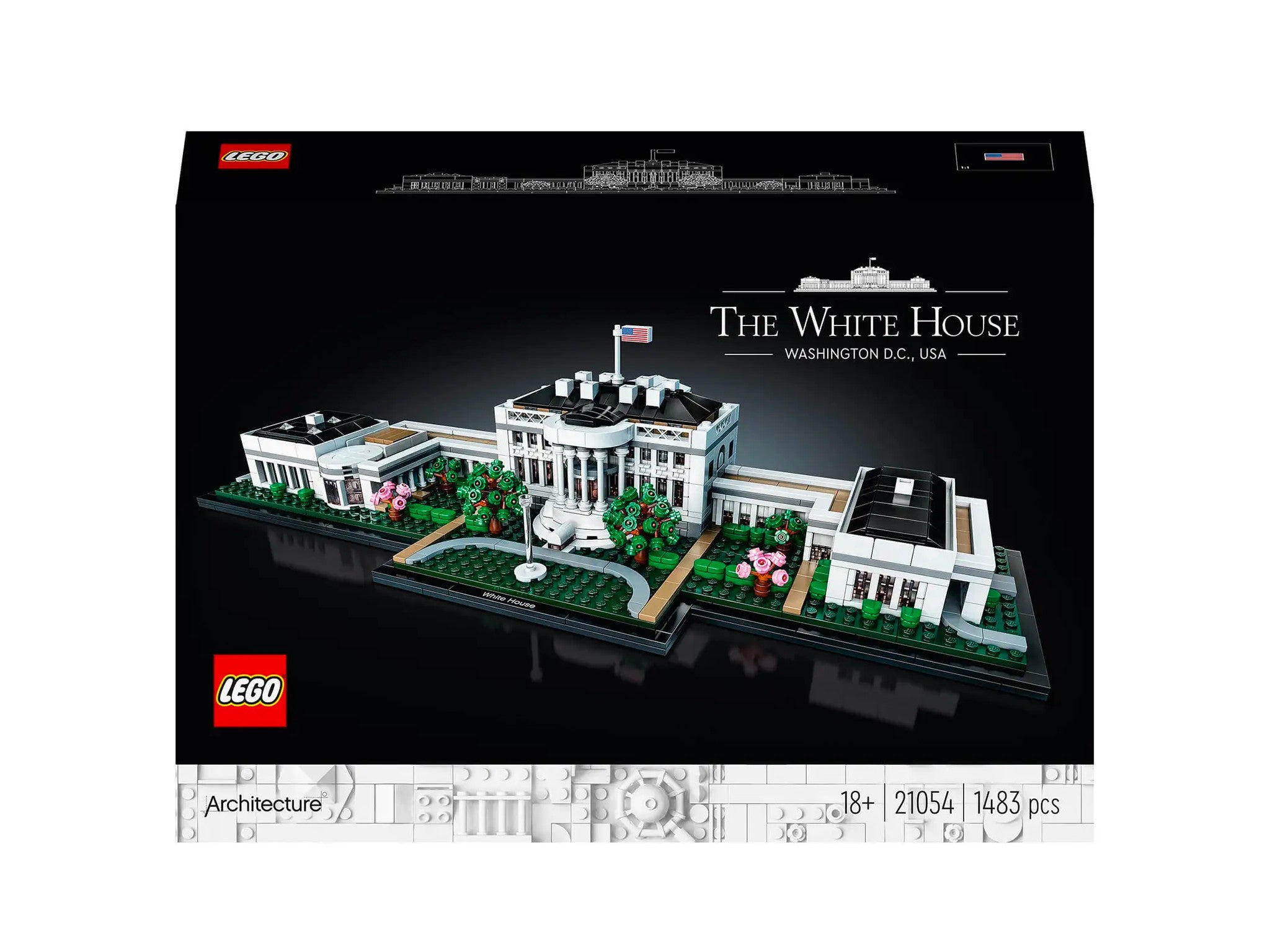 Lego Architecture The White House display model indybest.jpg