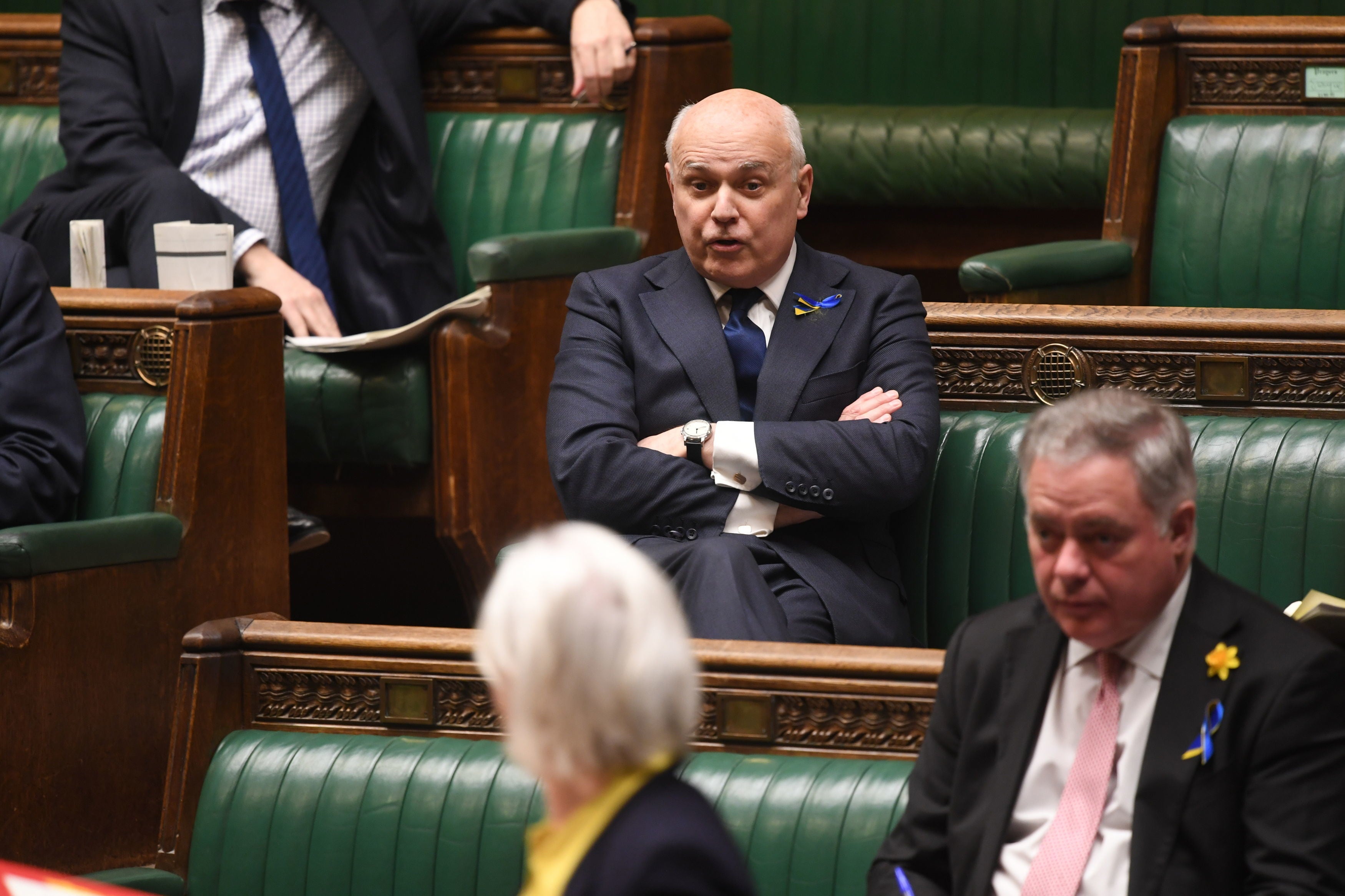 Iain Duncan Smith in parliament earlier this month.