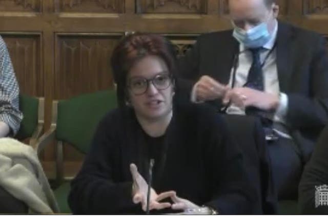 <p>Jack Monroe told the committee the ability to feed ourselves properly shouldn’t ‘fall on the price point of pasta’ </p>