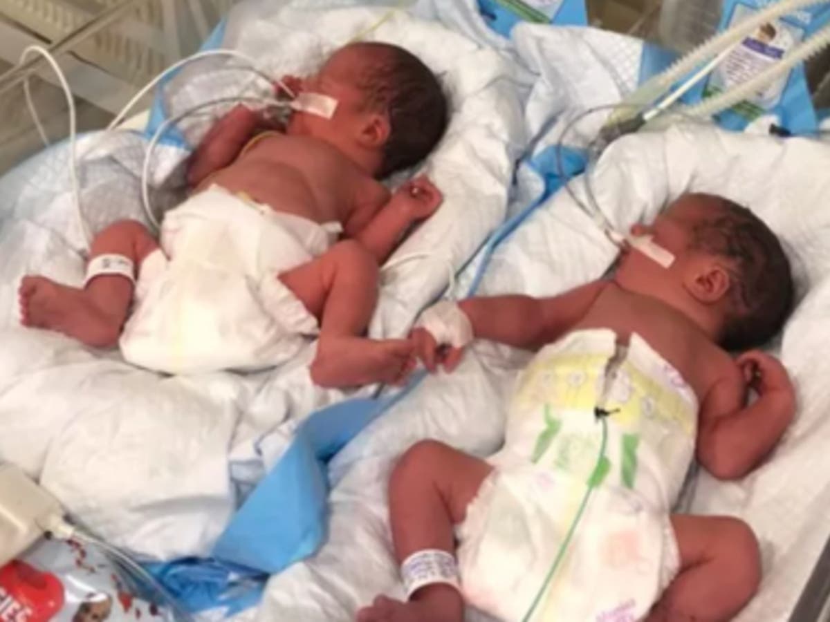 American couple’s surrogate twins saved in daring rescue from Ukraine American couple’s surrogate twins saved in daring rescue from Ukraine