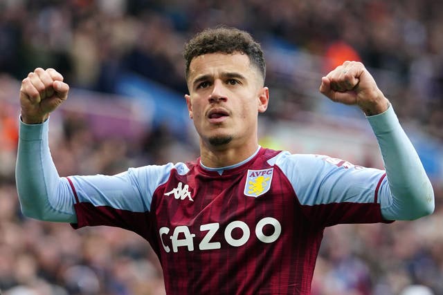 Villa will not be rushed into sealing a deal for Philippe Coutinho (David Davies/PA)