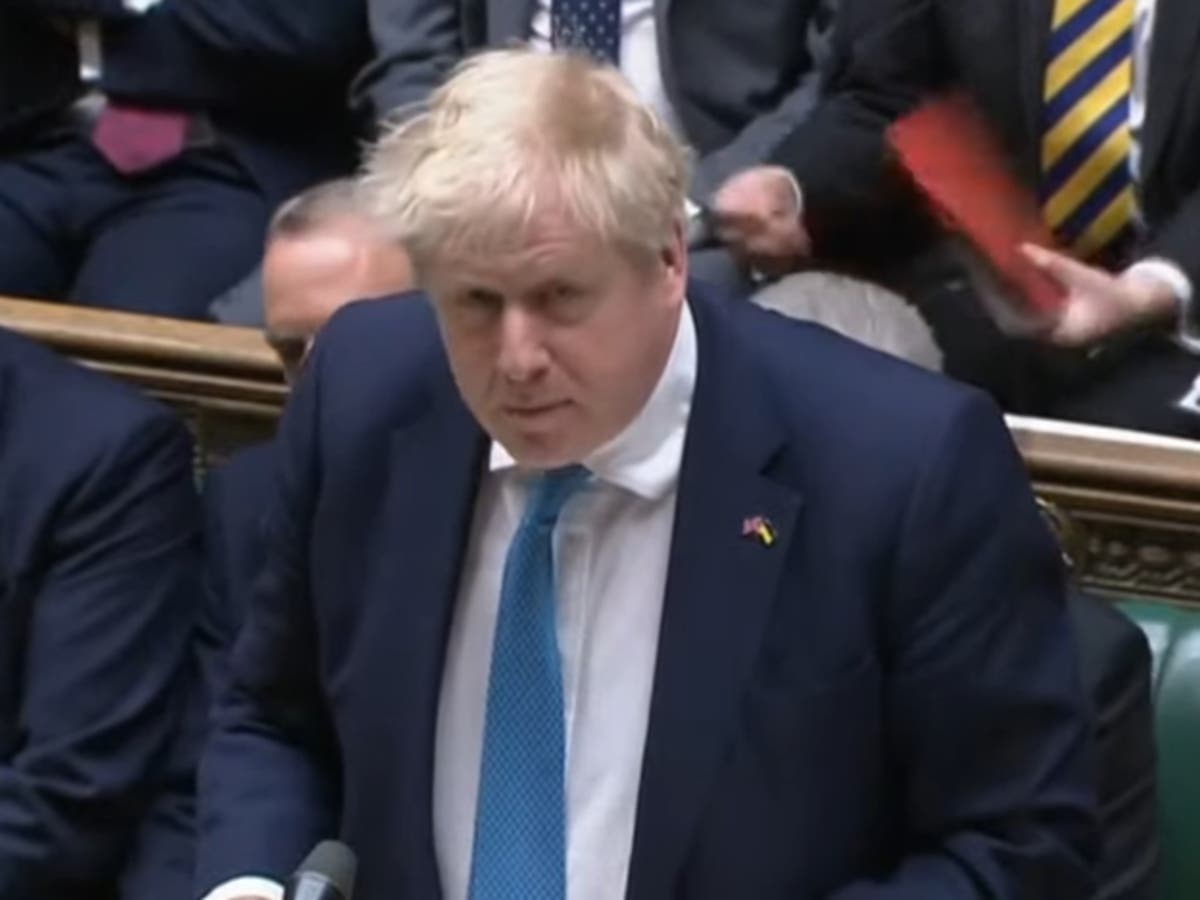 Boris Johnson says Putin has &lsquo;singled out&rsquo; UK for &lsquo;leading&rsquo; global sanctions