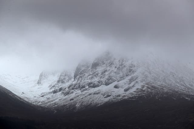 A 28-year-old man has died on Bn Nevis (Andrew Milligan/PA)