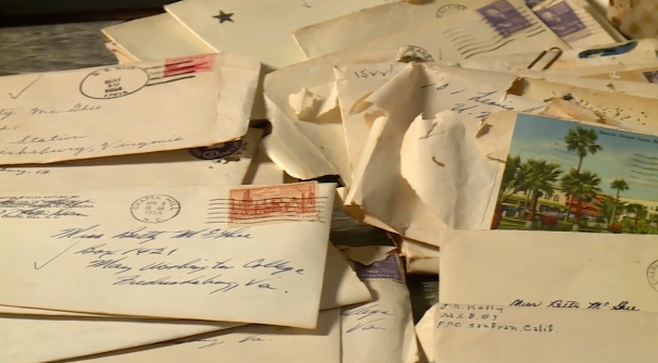 Woman finds hundreds of love letters in her attic