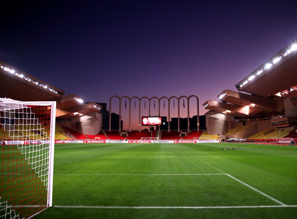 A general view of the Stade Louis II