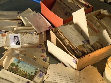 Woman finds hundreds of handwritten love letters in her attic