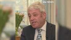 ‘It’s a stitch-up’: John Bercow denies being a bully after House of Commons ban