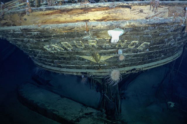 Endurance has been discovered days before the mission to find it was due to end (Falklands Maritime Heritage Trust/National Geographic/PA)