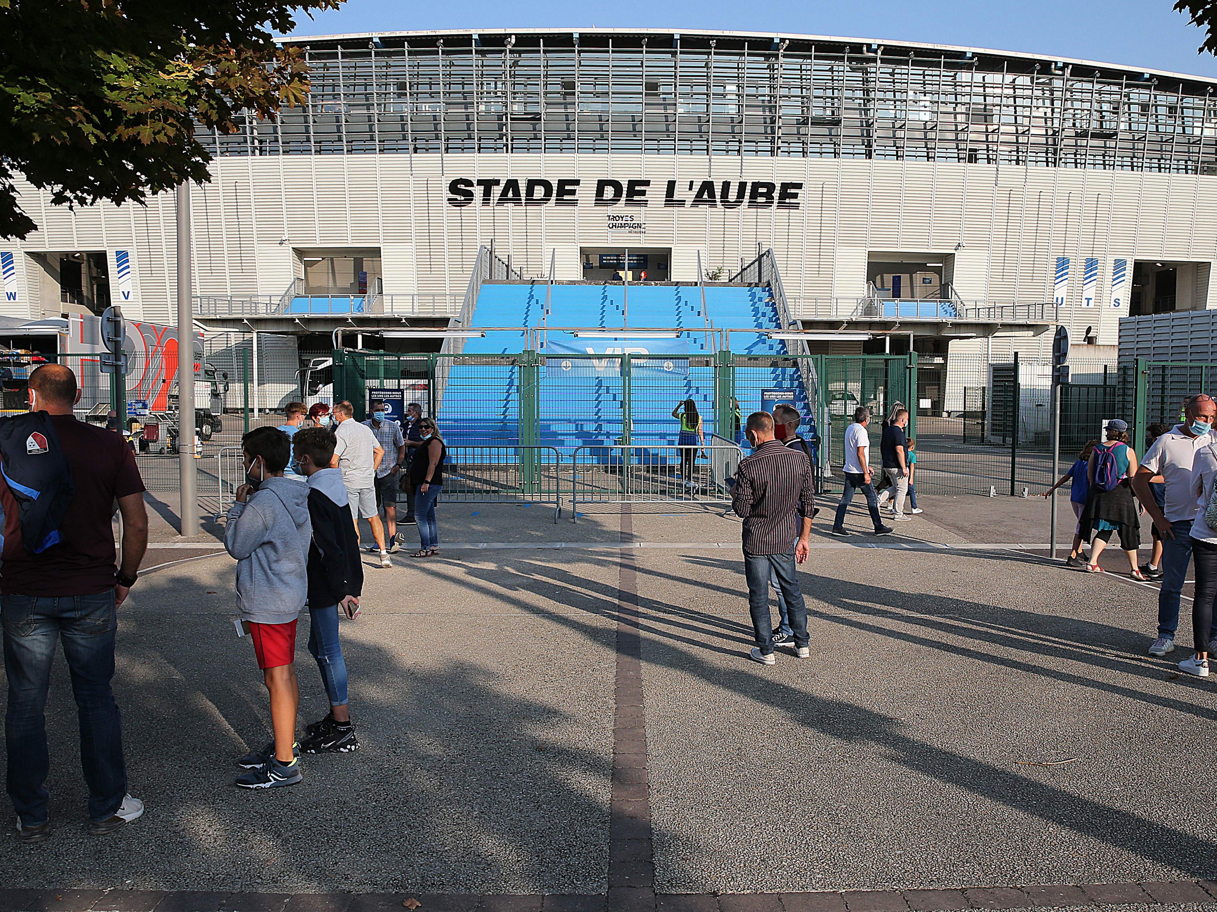 A general view of the Stade de l’Aube