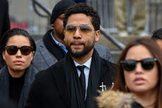 What was Empire star Jussie Smollett convicted of over hoax hate crime attack?