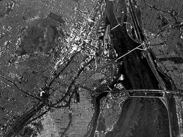 <p>A satellite image by Canada's MDA Inc</p>